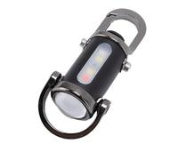 Jiawu Mini Lanterna del Portachiavi da 1200 Lm Tascabile Riclassibile Piccola attività All'aperto a LED