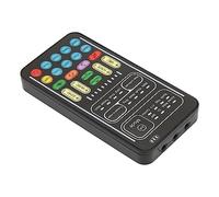 Jiawu Mini Scheda Portatile, 8 Modifiche 8 Effetti Sonori, Mini Scheda Portatile con Interfaccia da 3,5 Mm per Telefono Cellulare, Computer, Tablet, Giochi, Streaming Live (I9 Edizione inglese)