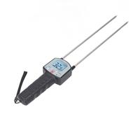 Jiawu Misurazione di umidità del Fieno Portatile, Tester di umidità della Balla di Fieno, Misurazioni Precise del Tester di umidtà del Fieno con Sonda, Ideale per Fieno, Alfalfa