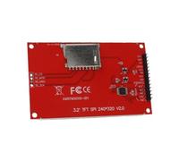 Jiawu Modulo Display LCD TFT da 3,2 Pollici, Touch Screen Seriale SPI con Risoluzione 320x240, Schermo LCD con Gabbia per Scheda di Memoria, per Progetti Fai da Te (con tocco)