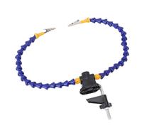 Jiawu Morsetto per Saldatura Universale per Mani D'Aiuto, Design Morsetto Tavolo con Base Antiscivolo, Stazione di Saldatura Versatile per Progetti Artigianali, Materiale in Gomma Nylon Acciaio