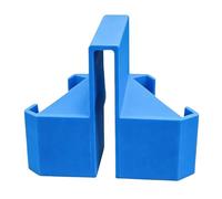 Jiawu Morsetto Stabile Portatile con Supporto per Telecamera per Rete da Tennis per Allenamenti di Analisi delle Partite, Robusto PLA 15,5x8x17 Cm (BLUE)