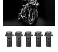 Jiawu Motociclo di Vita a Lungo Raggio e Fette Inferiori per il Pizzico di Freni M10 X1.25 / M10 * 1,0 Mm Capaccabilità Bidone, Sliffant (M10 × 1mm)