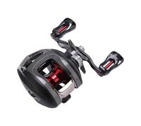 Jiawu Mulinello da Baitcasting, di Frenatura Magnetica Mulinello da Pesca a Doppio Freno, da Baitcaster con Forza Frenante di 8 Kg Rapporto di Trasmissione 6.3:1 per Acqua Salata Dolce