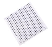Jiawu Occhi Esche da Pesca 3D, 500 Pezzi, Supporto Adesivo, Resina Epossidica, Accessori per la Creazione di Esche Realistiche per la Costruzione di Mosche, 3 Misure: 3 Mm, 4 Mm, 5, Rosso Oro Argento