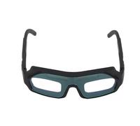 Jiawu Occhiali Protettivi per Saldatore, Occhiali per Saldatura con Oscuramento Automatico a Risposta Rapida, per Saldatura con Aste Ventilate, Fascia Regolabile per Gas di Elettrica