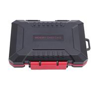 Jiawu Organizer Versatile per Schede di Memoria Custodia in ABS Resistente All'acqua per Piccole Carte XQD CF Gomma da Viaggio 1 X Supporto