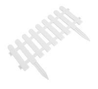 Jiawu Pannelli di Confine in Plastica per Giardino-Bordo Paesaggistico Ad Incastro, Picchetti di Terra-Costruisci Aree Distinte-5 Pezzi per Aiuola