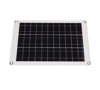 Jiawu Pannello Solare, CARICATORE Solare PORTATILE DA 20 W, CARICATORE PER CELLE CON 2 Interfaccia USB, Banca Di Energia PER Batteria DA Fattoria Sul Tetto Di