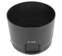 Jiawu Paraluce, Paraluce per Fotocamera con Parete Interna Opaca ET83D in ABS con Blocchi di Luce Senza Immagine per EF 100 400mm F 4 5 5 6L IS II USM Protezione dell'obiettivo da Sabbia Pioggia