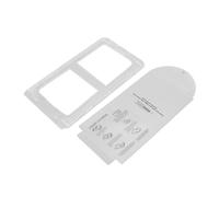 Jiawu Pellicola Salvaschermo per Console di Gioco, Pellicola Antigraffio in Vetro Temperato da 2 Pezzi per 2, con Visuale HD e Facile Allineamento