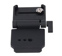 Jiawu Piastra a L Verticale Compatta a Sgancio Rapido, Staffa a L Pieghevole per Fotocamera DSLR con Regolazione a 285° con Fori per Viti da 1/4 3/8 per Accessori Fotografici con Supporto Arca per