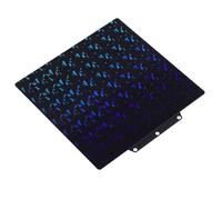 Jiawu Piastra di Costruzione per Stampante 3D, Piastra Flessibile in Acciaio per Molle su Entrambi i Lati con Motivo a Cerchi e Frammenti, Letto di Stampa PEY per Stampanti Adventurer 5M 5X K1 Ender 3