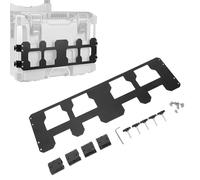 Jiawu Piastra di Montaggio Packout Compatibile con la Cassetta degli Attrezzi Packout, Supporto per la Cassetta degli Attrezzi con Rotelle Packout Anteriore o Binario