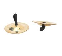 Jiawu Piatti da Dito per Danza del Ventre, Piatti da Dito in Ottone di Alta qualità Dal Design Leggero e Portatile, Zills per Dita con Fascia Elastica per Celebrazioni di Festival di Danza Moderna