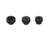 Jiawu Pignone Motore RC, Metallurgia delle Polveri 48P Antiruggine Resistente all'Usura, Set Pignone 48P, Motore con Chiave per Viti di Fissaggio per Brushless per Auto RC 1/10 3.175mm
