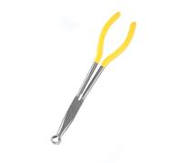 Jiawu Pinza Lunga, Pinza a Becchi Pieghi con Portata Extra Lunga da 270 Mm, per Riparazione a Becchi Curvi con Impugnatura Ergonomica per la Manutenzione del Veicolo, Servizi di Telecomunicazione,