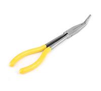 Jiawu Pinza Lunga, Pinza a Becchi Pieghi con Portata Extra Lunga da 270 Mm, per Riparazione a Becchi Curvi con Impugnatura Ergonomica per la Manutenzione del Veicolo, Servizi di Telecomunicazione,