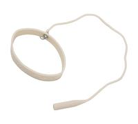 Jiawu Pinzette per Estensione Ciglia Bracciale Porta Pinzette, Protezione per per Estensione nel Silicone Senza Elettricità Statica, Previenene La Caduta, Il Ferimento Dei Clieli (Beige)