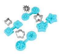 Jiawu Pratica Forma di Silicone Fiore Facile da Realizzare Strumenti da Forno per Fare Diversi Dolci, per Occasioni Importanti - 4 Set di Utensili da Forno in Silicone Forniture da Cucina