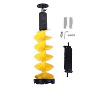 Jiawu Punta da Trapano per Trivella per Ghiaccio, Diametro 8 Pollici e Lunghezza 28 Pollici, Trivella per Ghiaccio a Batteria per Impieghi Gravosi