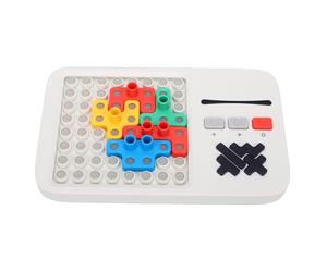 Jiawu Puzzle di Abbinamento di Schemi, Rompicapo Interattivo con Oltre 1000 Livelli di Sfida Gioco di Puzzle di Abbinamento di Blocchi, Gioco di di di Schemi STEM con 16 Edifici