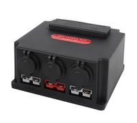 Jiawu Regolazione Versatile per la Mini Box Esca con USB per Ventilatori di Camion di Avvio Automatico, Scatola di Batterie di Distribuzione di Energia Professionale