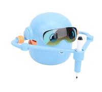 Jiawu Robot da Disegno per Bambini, Macchina da Disegno Educativa Interattiva Vocale con 100 Carte, Giocattoli Didattici per Pittura Montessori per Ragazzi Ragazze Dai 5 Anni in su