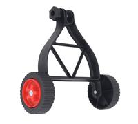 Jiawu Ruote di Supporto Regolabili, Ruota Ausiliaria per Tosaerba 23mm-28mm, Accessorio per Tagliabordi per Tagliaerba, Tagliaerba, Tagliabordi, Decespugliatore