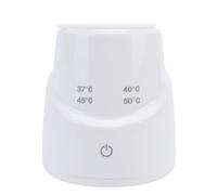Jiawu Scaldabiberon Wireless Veloce con Controllo Intelligente della Temperatura per la Formula del Latte Materno, Scaldalatte Portatile per Bambini - Acciaio Inossidabile 304/PP