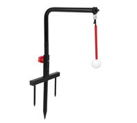 Jiawu Scanalatore per Altalena Portatile Regolabile in Altezza per Allenamento - Allenatore per Pratica di Altalena con Collegamento a Terra in Ferro per Golfisti, Uso Multisuperficie, Installazione