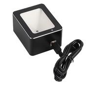Jiawu Scanner per Codici a Barre Desktop, Elaborazione Immagini CMOS Scanner per Codici a Barre con Scansione Omnidirezionale a 360 Gradi, per QR con Ampia Finestra di Scansione Decodifica Rapida