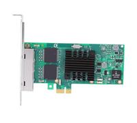 Jiawu Scheda di Rete Gigabit Ethernet PCI Express Elaborazione Efficiente dei Dati Elevata stabilità per Server e Desktop Adattatore di Rete a 4 Porte RJ45 per Applicazioni Industriali