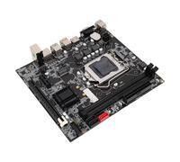 Jiawu Scheda Madre del Computer, Scheda Madre LGA 1155 Socket B75 2 Slot di Memoria DDR3 da 8 GB Interfaccia M.2 NVMe NGFF da Gioco con Uscite VGA per Core I3 I5 I7 E3 V2 Pentium