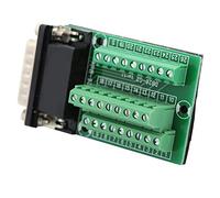 Jiawu Scheda Maschio DB26, Modulo Segnale Morsettiere, Adattatore DB26 a Connettore Terminale PCB con Design Compatto per Progetti di Cablaggio Industriale