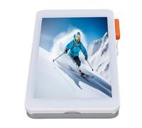 Jiawu Schermo Magnetico per Fotocamera Posteriore Wireless, Batteria Portatile a Lunga Durata, Streaming Live, Schermo Selfie Vlog per Utenti IOS e