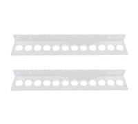 Jiawu Scissori da Parete Raggi Tarlas di Scaffale Trasparente dello Spazio degli Utensili Acrilici Che Salva L'organizzatore Versatile per Stilisti e Artigiani
