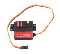 Jiawu Servomotore RC, Servomotore RC con Ingranaggi Interamente in Metallo da 20 Kg, Servo Digitale con Doppi Cuscinetti a Sfera Filo in Silicone per Bracci Meccanici Modellini di Auto Droni