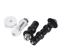 Jiawu Set di Viti e Bulloni Universali per Copriwater Set di Accessori per Sedili WC in Acciaio Inossidabile 304 Kit Hardware di Ricambio per Fissaggio con Bloccaggio Inferiore Installazione Semplice