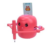 Jiawu Smart Interactive Drawing Robot Education Painting Toy per L'illustrazione Artistica per Bambini, e Facile da Usare, con 100 Carte da Disegno e 14 Matite, Ideale per la Giornata per Bambini