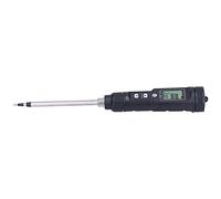 Jiawu Soil EC Meter con Display LCD, Tester di Conduttività e Temperatura | Tester EC portatile, design Plug and Play, per uso in serra, frutteto, terreno agricolo e laboratorio