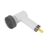 Jiawu Spazzola per Pulizia della Rotazione Elettrica Efficiente Jack Doccia Wireless con 3 Teste Intercambiabili per Finestra Remota del Bagno Remote Sort Testardo per Pulire la Famiglia (WHITE)