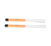 Jiawu Spazzole per Batteria in Nylon Bacchette per Percussioni Manico Telescopico Slick Spazzole per Batteria per Performance Pratiche, 1 Paio di per Bacchette per una Migliore varietà di Suoni,
