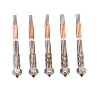 Jiawu Stampante 3D Stampante Bimetallic Extruser Ugello Cult di Calore Ad Alto Calore Set per QIDI Plus4 Integrato 0,4 Mm 0,2 Mm 0,6 per Varie Fibre e Alta fluidità
