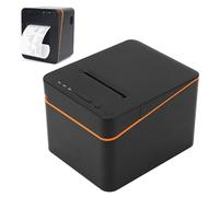 Jiawu Stampante per Ricevuta Termica USB, Stampante POS de 80 Mm con Taglierina Automatica e Interfaccia Ethernet USB, Stampanti per la Cucina del Ristorante per le Piccole Imprese (EU)