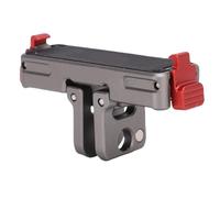Jiawu Supporto Magnetico a Sgancio Rapido Adatto per Fotocamera Go Ultra, Garantisce Sicurezza Durante il Ciclismo e le attività All'aperto - Robusta Lega di Alluminio