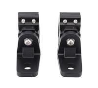 Jiawu Supporto per Luce a Frusta UTV in Lega di Alluminio, Staffa per Barra Luminosa a LED Regolabile con Rotazione a 360° per Roll Bar da 1,75-2 Pollici, Supporto per Bandiera a Frusta con
