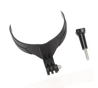 Jiawu Supporto per Mentoniera per Casco Moto Sicuro per Action Cam, Supporto per Mentoniera per Casco per Telefono, Adesivo per Integrale, Staffa Resistente per Riprese POV con Nastro Antiscivolo