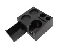 Jiawu Supporto Residuo di caffè con Cassetto del Cuscinetto in Costruzione e Altezza Regolabile per gli Appassionati di Baristi in Plastica per i caffè