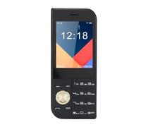 Jiawu Telefono Cellulare per Anziani, Display da 2,8 Pollici Tasto Grande per Anziani con Triplo Slot per Scheda SIM e Torcia Elettrica, Cellulare 2G con Suono Chiaro da 3800 MAh (BLACK)